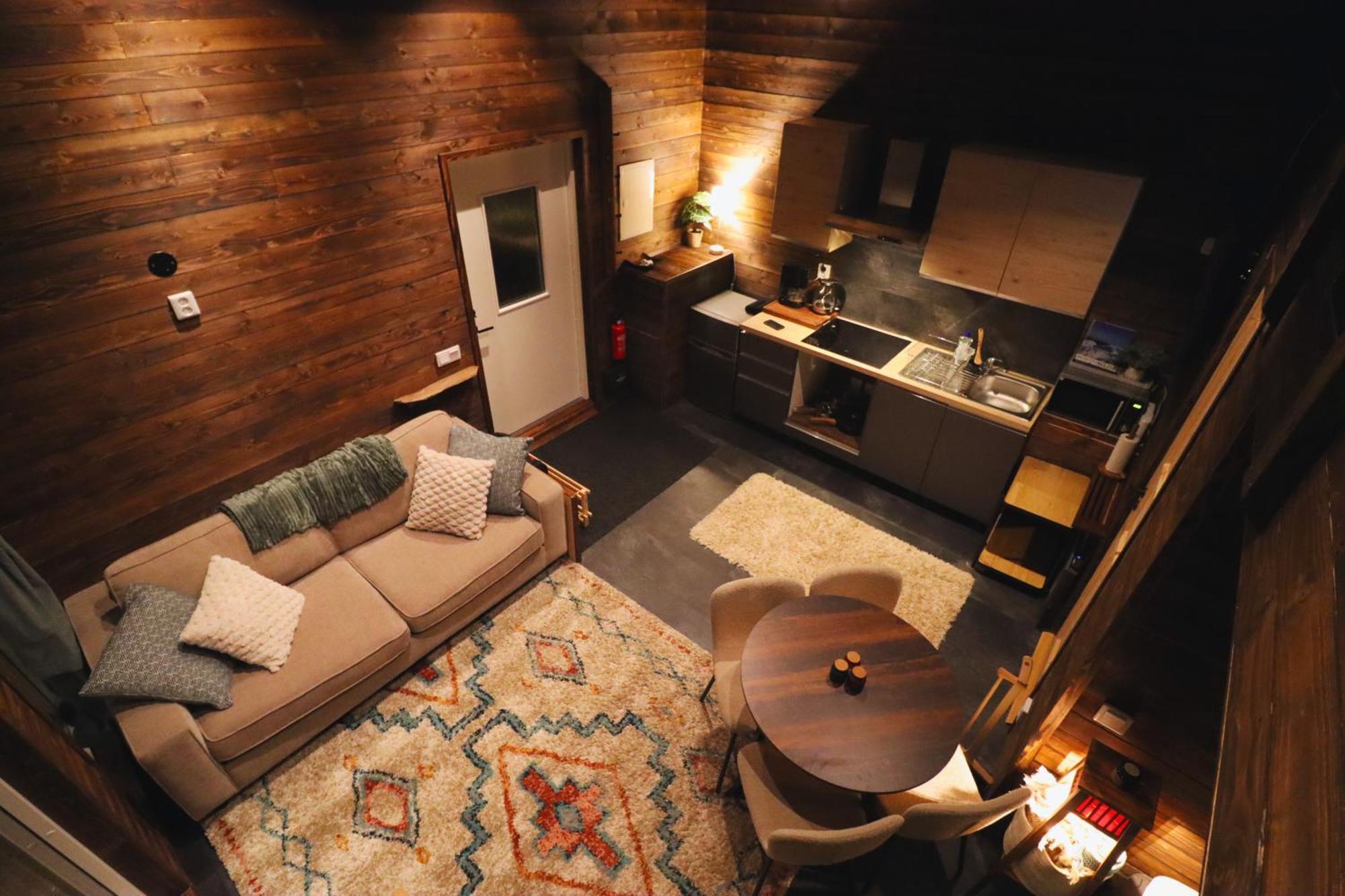 Reindeer River Lights Lodge Kiruna Ngoại thất bức ảnh