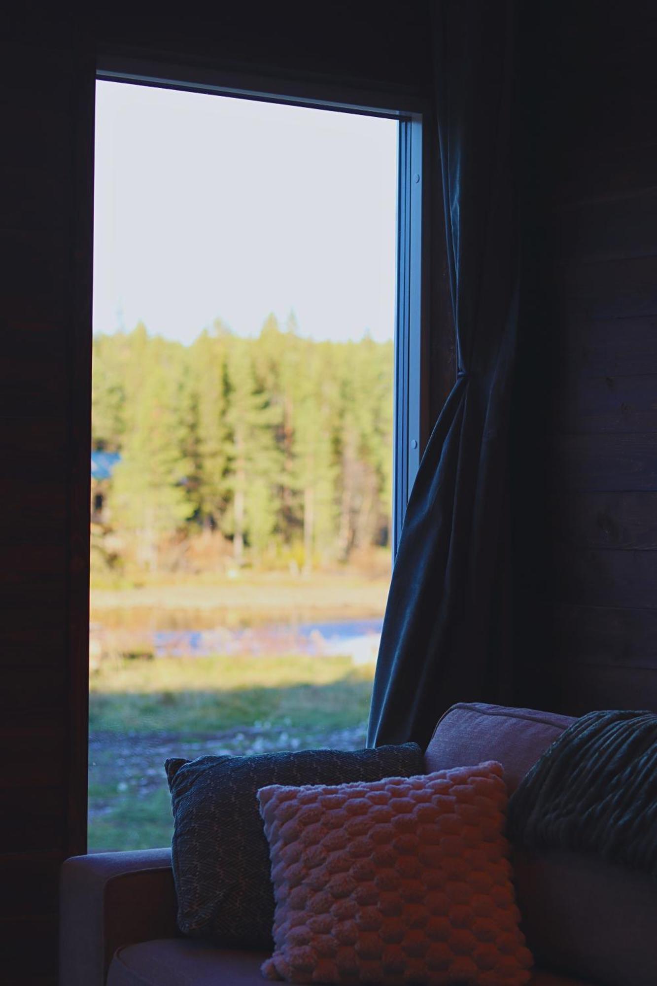 Reindeer River Lights Lodge Kiruna Ngoại thất bức ảnh